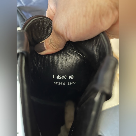 Handcrafted in Brazil Charliee 1 Horse by Luchesse Black Leather Boots SZ 9b - Picture 8 of 13